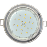 GX53 H4 9022 Rahmen Rund Perle/Chrome/Perle