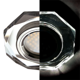 MR-16 LD1652 Rahmen Leuchtend Achteck Chrome mit Spiegel Effect